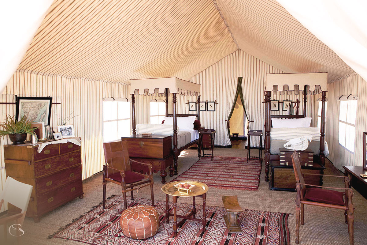 San Camp, Botswana LuxurySafariLodges.com