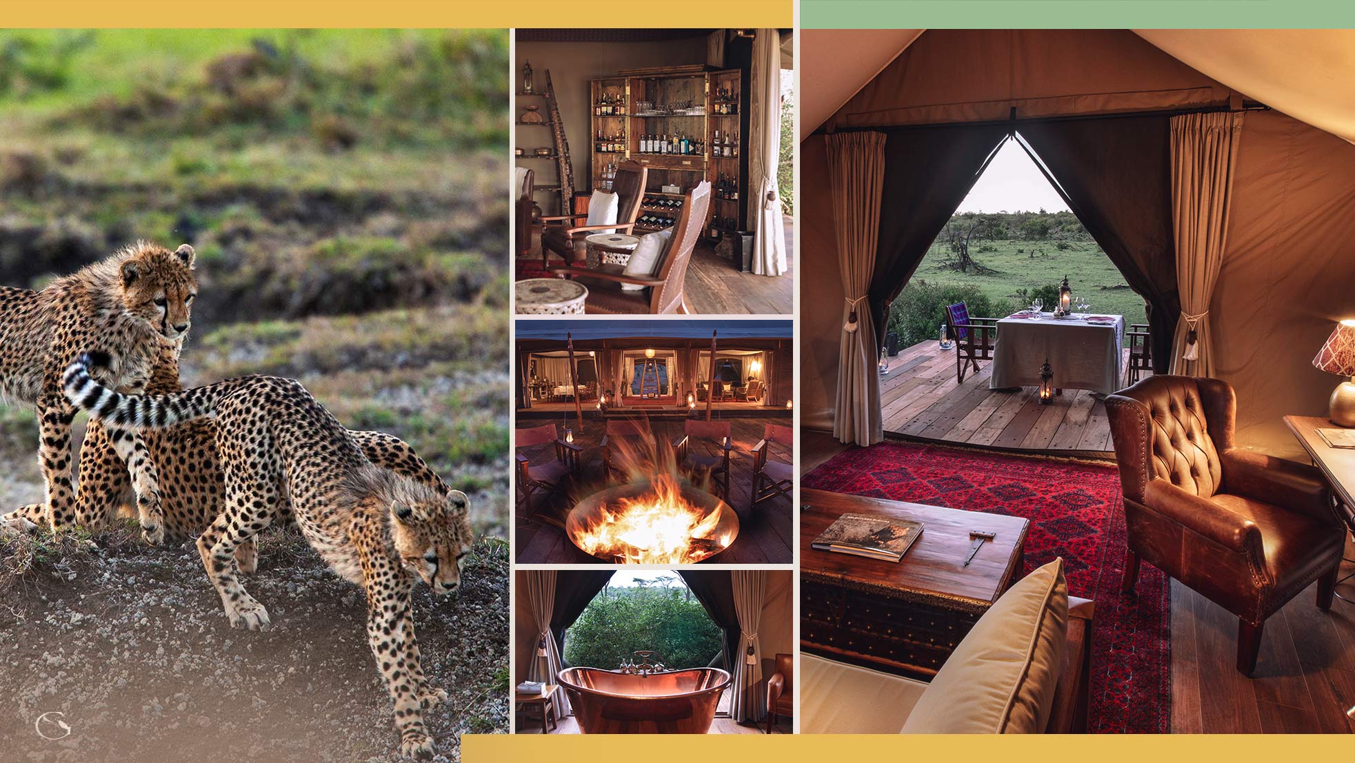 Guided Safaris® Private Mara • LuxurySafariCamps.com 