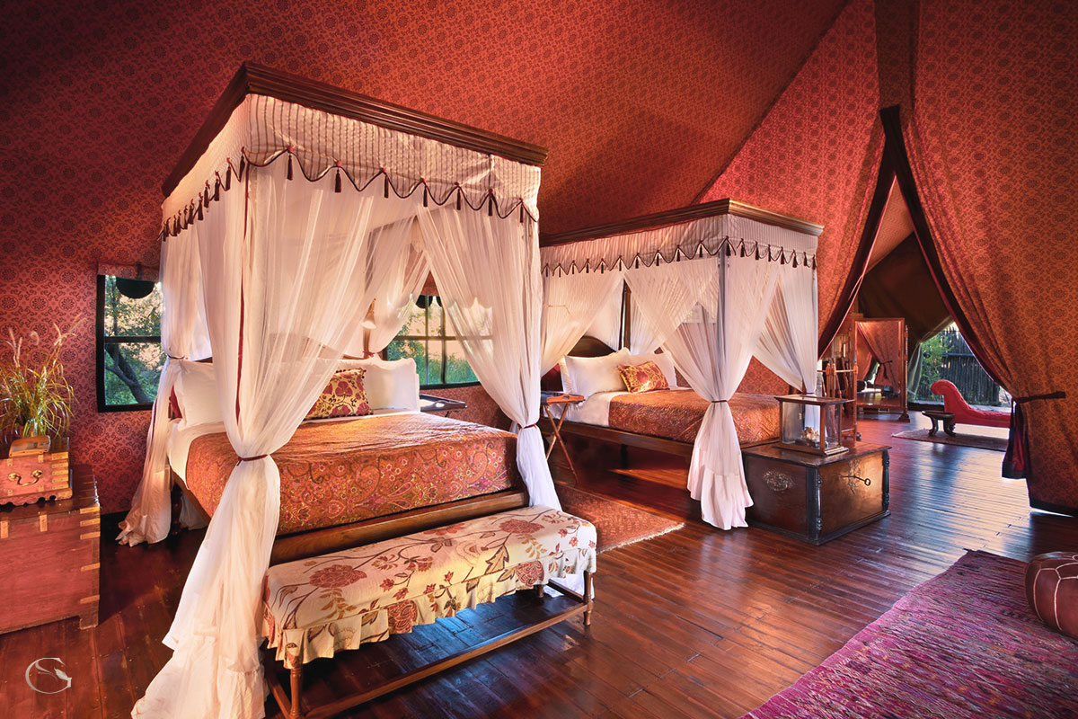 Double room for guests sharing • Jack's Private Camp, Botswana