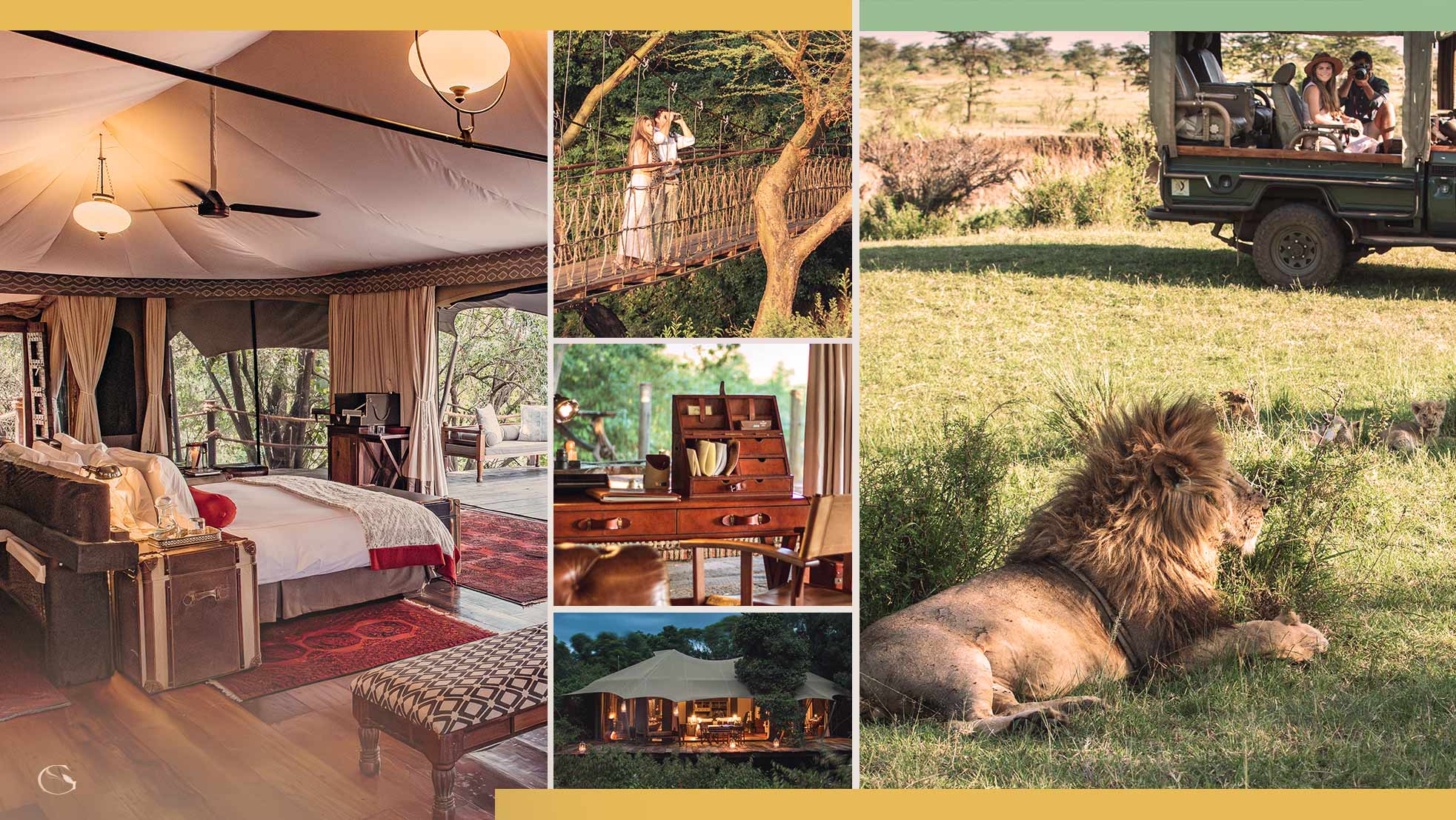 Guided Safaris® Private Mara • LuxurySafariCamps.com 