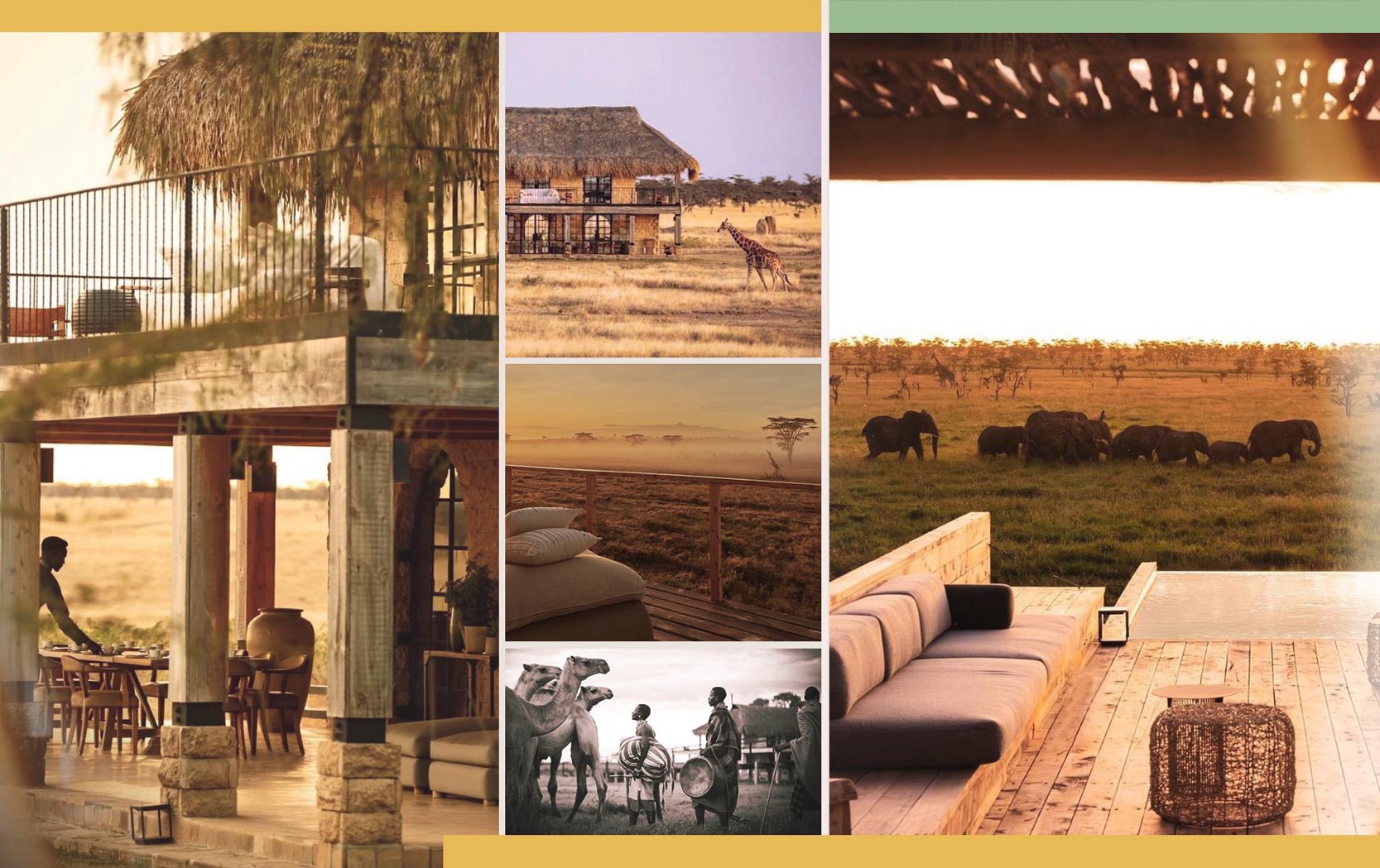 Shadows of Mount Kenya • Private Jet Africa Safari - Guided Safaris® LuxurySafariCamps.com