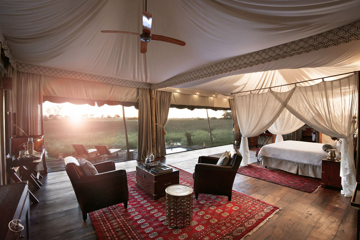 Duba Plains Suites LuxurySafariCamps.com